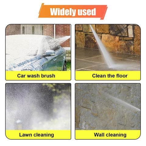Air Engine Cleaning Spray Gun With 4 Ft Hose For High Pressure Pneumatic Cleaning usage examples: car wash, floor, lawn, wall cleaning
