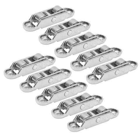 20 Pack Smooth As Silk Sliding Door And Window Rollers With Double Wheel Pulleys For Plastic Steel Frames Plus 16 Millimeter replacement rollers