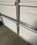 Heavy Duty Garage Door Strut Connector Reinforcement Kit, 2 Pack 2Ft Each installed on garage door