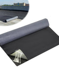 Heavy Duty Epdm Rubber Roofing Roll With Self Adhesive Backing For A Rock Solid Waterproof Seal Measuring 39 Inches By 16 Feet displayed unrolled