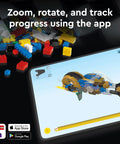 App interface for Nissan Skyline GTR R34 Speed Champions Racing Car Kit Inspired By 2 Fast 2 Furious Buildable Toy Model