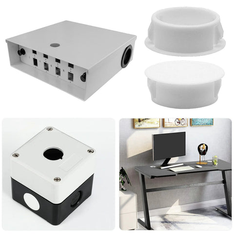 50 Pcs White Plastic Hole Plugs Set For Furniture And Panels Half Inch Round Flush Mount Snap In Hole Plugs 13mm Ideal For Cabinets