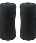 Foot Foam Roller Replacement Pads For Leg Extension And Curl Machines And Weight Benches In Home Gyms 7 Inch Black 2 Pack