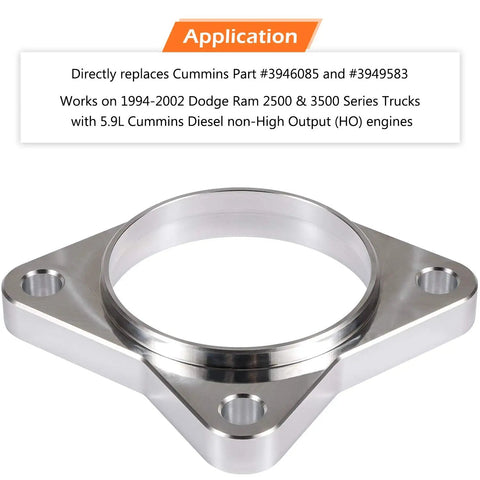 Starter Spacer Kit With Bolts For Ram 2500 3500 5 Speed 1994-2002 Cummins 5 9L Diesel NV4500 NV5600 Direct Fit Upgrade For Non HO Engines