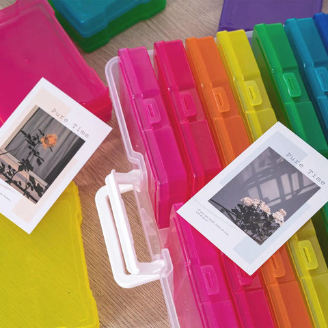 Heavy Duty Photo Storage Boxes With Carry Handles, Snap Tight Document And Craft Organizers For Memories, Chill Out Clutter And Keep Your Workspace Super Clean With This Real Deal