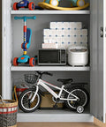 The Ultimate Heavy Duty Rolling Tool Chest And Shop Tough Workbench Cabinet Featuring Thick Steel Construction Multi Drawer Mobile Organizer For Garage Professionals with organized toys and tools.