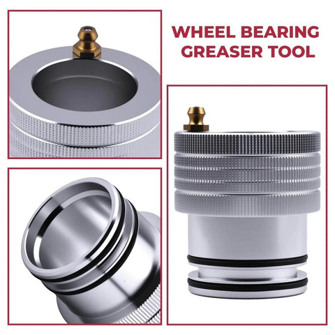 Beef Up Wheel Bearing Greaser Kit For Can Am Maverick X3 39mm Bearings 293350109 Replacement Tool For 2017 To 2023 Turbo RR
