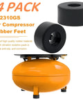 4 Pack Rubber Feet For Air Compressors Anti Vibration Isolator Mounts Replacement Durable Heavy Duty Pads For Briggs Stratton 192310GS