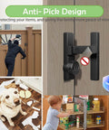 Heavy Duty Barn Door Lock With 3 Digit Password installed showing anti-pick design and versatile security applications