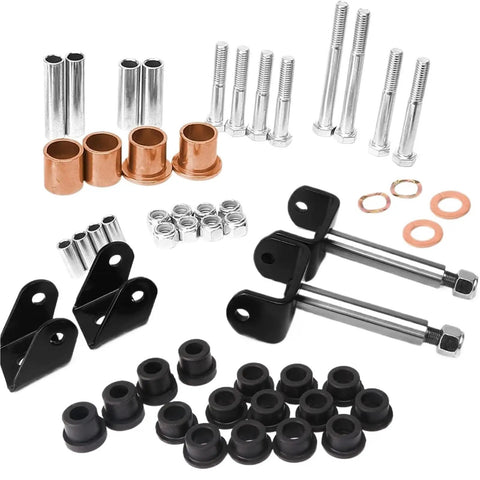 Front Independent Suspension Repair Kit For Golf Cart 1016386 1016384 7048, Easy Install, Beefed Up Front Suspension Components