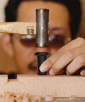 Person installing 4 Sets Sliding Barn Door Hardware Wall Track Spacers With Lag Bolts Built For Heavy Duty Adjustable Carbon Steel Connectors