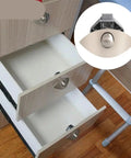 Heavy Duty Push Latch Catch For RVs Boats And Caravan Drawer Cabinet Door Lock Hardware in use on wooden drawers