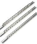 Socket Holder Rail 3 Piece Organizer Set For 1/4, 3/8, And 1/2 Inch Drive Sizes, Built Tough Nickel Plated Steel Clips, Lightweight Build