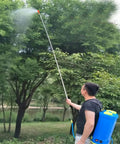 Using 2.6m Stainless Steel Spray Extension Pole For Garden Sprayers Telescoping Portable Sprayer Wand For Lawns And Yards