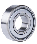 Pre Lubricated Double Metal Seal Deep Groove Ball Bearings In A Two Pack Measuring 15 X 35 X 11 Mm with smooth metal finish