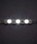Daylight White 6500K 12V DC LED Modules For Sign Letters Waterproof Adhesive Backing 3 LEDs 2835 SMD glowing in darkness