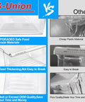 Comparison of upgraded 2 Pack Upgraded Fridge Crisper Drawers with Humidity Control for Whirlpool and Kenmore vs others