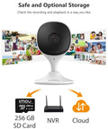 Two Pack 1080P Indoor Security Cams With Night Vision, 2 Way Audio, Human And Sound Detection, Alexa Compatible Baby Monitor And Dog Cam