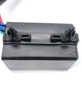 12V Power Tilt Trim Relay Plug And Play OEM Replacement for Marine Outboard Solenoid Switch, black connector with wires
