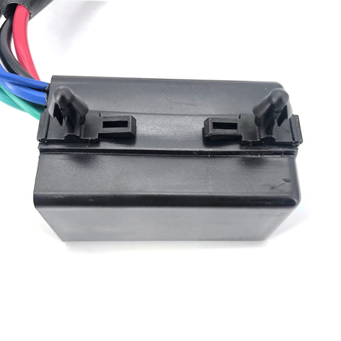 12V Power Tilt Trim Relay Plug And Play OEM Replacement for Marine Outboard Solenoid Switch, black connector with wires