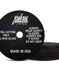 3-Inch Cut-Off Wheels 1/16-Inch Thick 3/8-Inch Arbor Double Reinforced For Maximum Strength USA Made 10-Pack