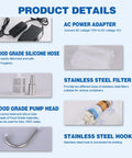 Product details of Low Noise Mini Electric Water Transfer Pump 100 To 240V Plug In For Ice Maker, Coffee Machine And Beverage Dispensers