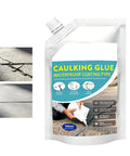 Heavy Duty Cement Crack Filler Self Leveling Waterproof Sealant For Roof And Driveway Leaks Quick Cure Concrete Patch Plug And Play Masonry Repair Kit in a 500ml pouch with applicator.