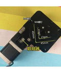 Motorized Rotary Positioning Stage With Electric Indexing Plate, 360 Degree R Axis Turntable, tabletop 70mm, close-up view