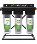 Three Stage Deionized Water Car Wash System With Stand, Spot Free Rinse, Coconut Carbon Block Filter, Portable