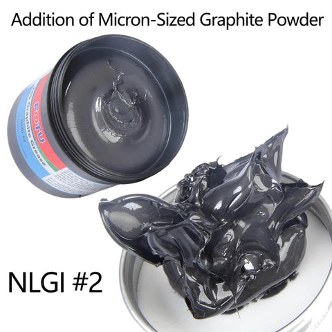 Graphite All Purpose Grease For Auto Boat And Truck Use Ultra Heavy Duty Lithium Lubricant With Extreme Pressure Anti Wear, open can