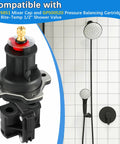 Mixer Cap And Pressure Balancing Unit Kit For Rite Temp Shower Valve Replacement Cartridge GP76851 GP500520 Compatible With GP77759