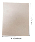 Khaki 12 Pieces Mica Sheets For Microwave Oven Waveguide Cover Heat Resistant Fireproof Insulation Pads 4.72 x 5.89 inches
