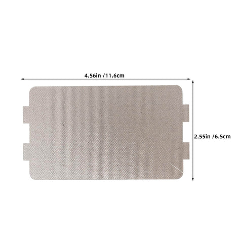 18 Pack Microwave Mica Sheets 0.04 Inch Thick Heat Insulation Waveguide Covers Grease Guard For Microwave Oven Replacement Parts 4.56 By 2.55 Inches Durable Heat Barrier