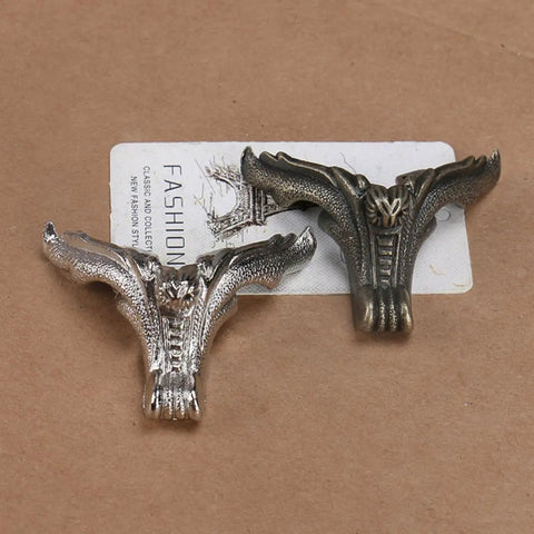 12 Pack Zinc Alloy Decorative Furniture Feet for Sofas and Wooden Boxes showing ornate metal legs, easy install