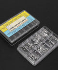 Assorted Watch Movement Screws Set With 10 Size Fixing Adapters For Quartz And Mechanical Watches Replacement Parts