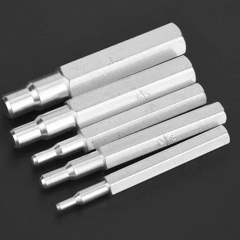 Built Like A Tank 5 Piece HVAC Copper Pipe Swaging Tool Kit With High Carbon Steel Swage Expander Bits That Crushes Refrigeration Tubing Like Hot Butter And Delivers Pro Performance Every Time