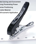 Heavy Duty 10mm Hole Punch For Paper Cards PVC Board And Cardboard Single Hole Punch Tool With Rugged Alloy Body Easy Grip