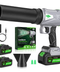 Cordless Leaf Blower With Battery And Charger Delivers Ultra High Wind Speed Up To 65 Meters Per Second 395 CFM And 1000G Airflow