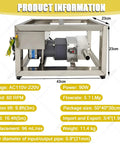 Viscous Liquid Transfer Pump For Food Grade Honey And Thick Fluids, Workhorse Gear Pump With CAM Rotor, 6 To 10 L/Min Flow, Handles 800-4000 cP, Efficient Transfer, Up To 8 Kg/Min Honey, Durable, Easy Clean, Industrial-Grade, stainless steel frame, 43cm x 23cm