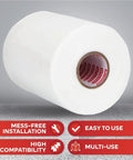 Roll of Shower Waterproofing Membrane Fabric Sheet Non Fracturing Contractor Grade High Compatibility 6 Inch By 75 Feet