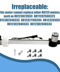 Replacement Heavy Duty Electric Recliner Lift Chair Linear Actuator Model R8123 with screws and hardware included.