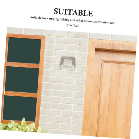 Zero Sweat This Built Like A Tank 2 Piece Charging Station Cover on wall protects outdoor outlet from weather conditions.