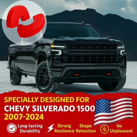 Chevy Silverado 1500 Tow Hook Cover Front Hitch Cap Red Hot For 2007 2024 Silverado 1500 Trucks rugged accessory with flag