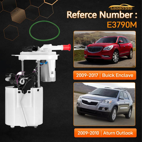 Drop In Ready Replacement Fuel Pump Module Assembly Fits Buick Enclave 2009 Through 2017 GMC Acadia 2009 Through 2017