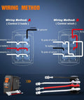 UTV Winch Rocker Switch Momentary With Orange Backlit On Off 7 Pin DPDT For Dual Load Control 20A 12VDC Easy Install Replacement In Winch Panels For Rugged Offroad Use Top Notch wiring diagram with 7-pin switch and harness