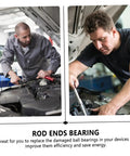 4 Pack Rod End Bearings With Female Threads For Linkages And Pneumatic Joints Spherical Plain Bearings High Precision Heavy Duty Hardware Built To Last For Mechanical Projects And DIY Assemblies used in vehicle repair