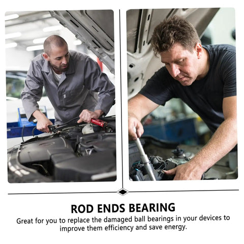 4 Pack Rod End Bearings With Female Threads For Linkages And Pneumatic Joints Spherical Plain Bearings High Precision Heavy Duty Hardware Built To Last For Mechanical Projects And DIY Assemblies used in vehicle repair