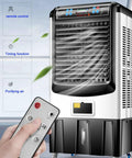 Straight Up Beast 4200 CFM Evaporative Cooler Keeping You Chill With Its 13.2 Gallon Tank, remote control and air purifying features.