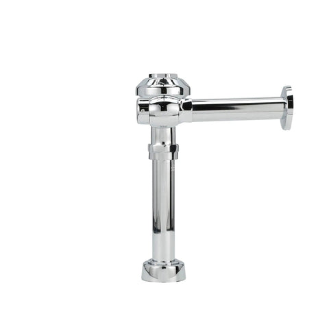 AquaVantage Exposed Closet Flush Valve 1.28 GPF Chrome Finish With ADA Compliant Handle Budget Friendly Clog Resistant Diaphragm