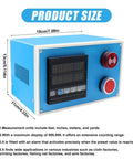 Heavy Duty Digital Length Meter Counter With Tracking Wheels No Sweat Setup Measures Feet Inches Meters Yards built tough and durable with clear display.